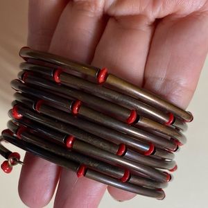Wrap bead bracelet